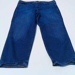 Old Navy Women's High Rise Jeans - Dark Blue